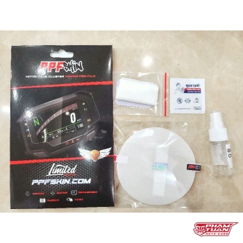 PPF Dán Mặt Đồng Hồ Xe Triumph Trident 660