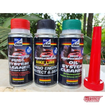 BLUECHEM COMBO 3 SẢN PHẨM 50ML (VS ĐỘNG CƠ, VS HỆ THỐNG XĂNG, NANO ĐỘNG CƠ)