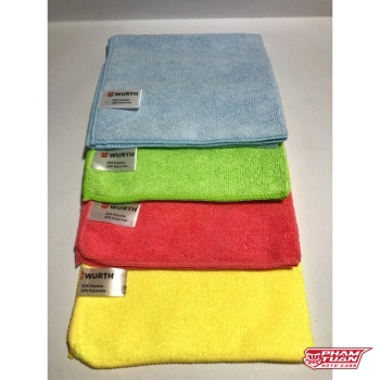 KHĂN WURTH MICROFIBER CLOTH 40×40CM