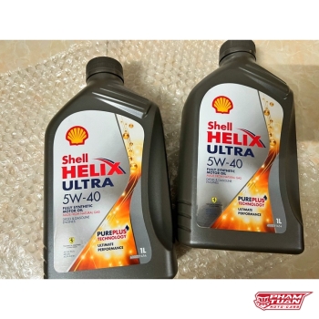Nhớt Tay Ga Shell HELIX ULTRA 5W40 Tổng hợp hoàn toàn
