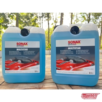 SONAX 627 MULTISTAR can 5L Rửa Dơ Nặng Các Chi Tiết Xe Oto & Xe Máy.
