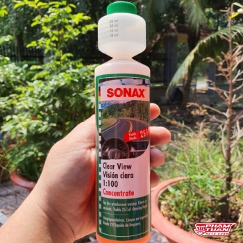￼Nước Rửa Kính ÔTÔ Sonax Clear 1:100 ( Chai Màu Trắng )