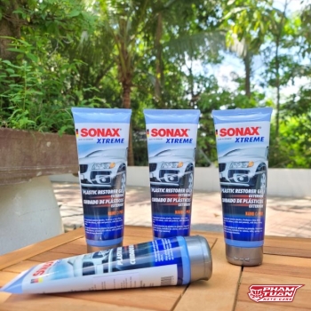 ￼Sonax Xtrem Nano Gel ( Dùng Cho Nhựa Không Sơn & Sơn Nhám Mờ )