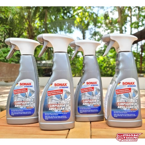 SONAX WHEEL CLEANER.( Rửa Mâm Xe Nhám & Bóng )