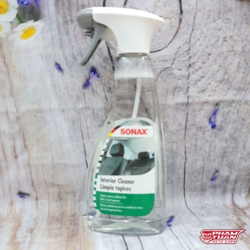 ￼Vệ sinh làm sạch nội thất xe Sonax Interior Cleaner 500ml ( Chai Màu Trắng )